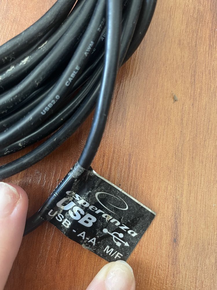 Kabel usb 10 metrów