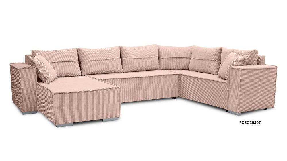 Narożnik z funkcją spania LARS POSO pojemnik na pościel OD PRODUCENTA!