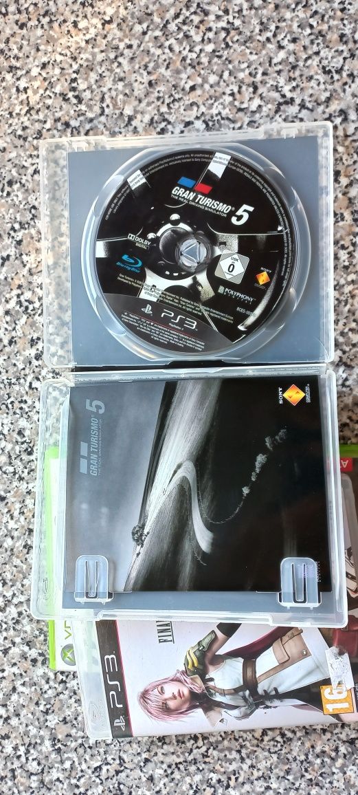 Final fantasy 13/Gran turismo 5/Race pro Playstation 3/Xbox 360