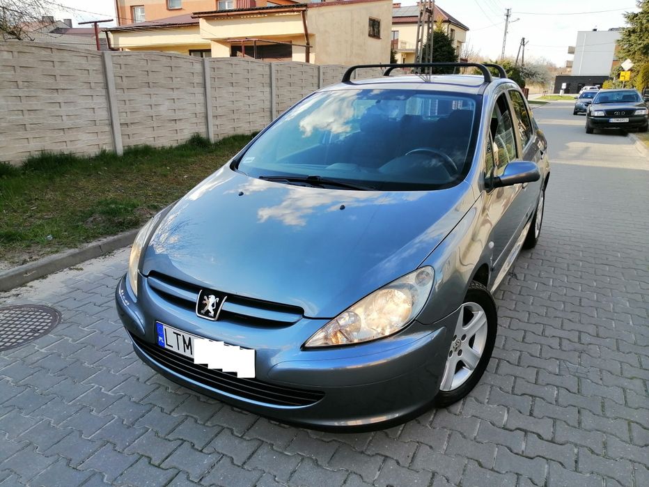 Peugeot 307, 2.0HDI Klimatyzacja, 5-DRZWI, Alu 16