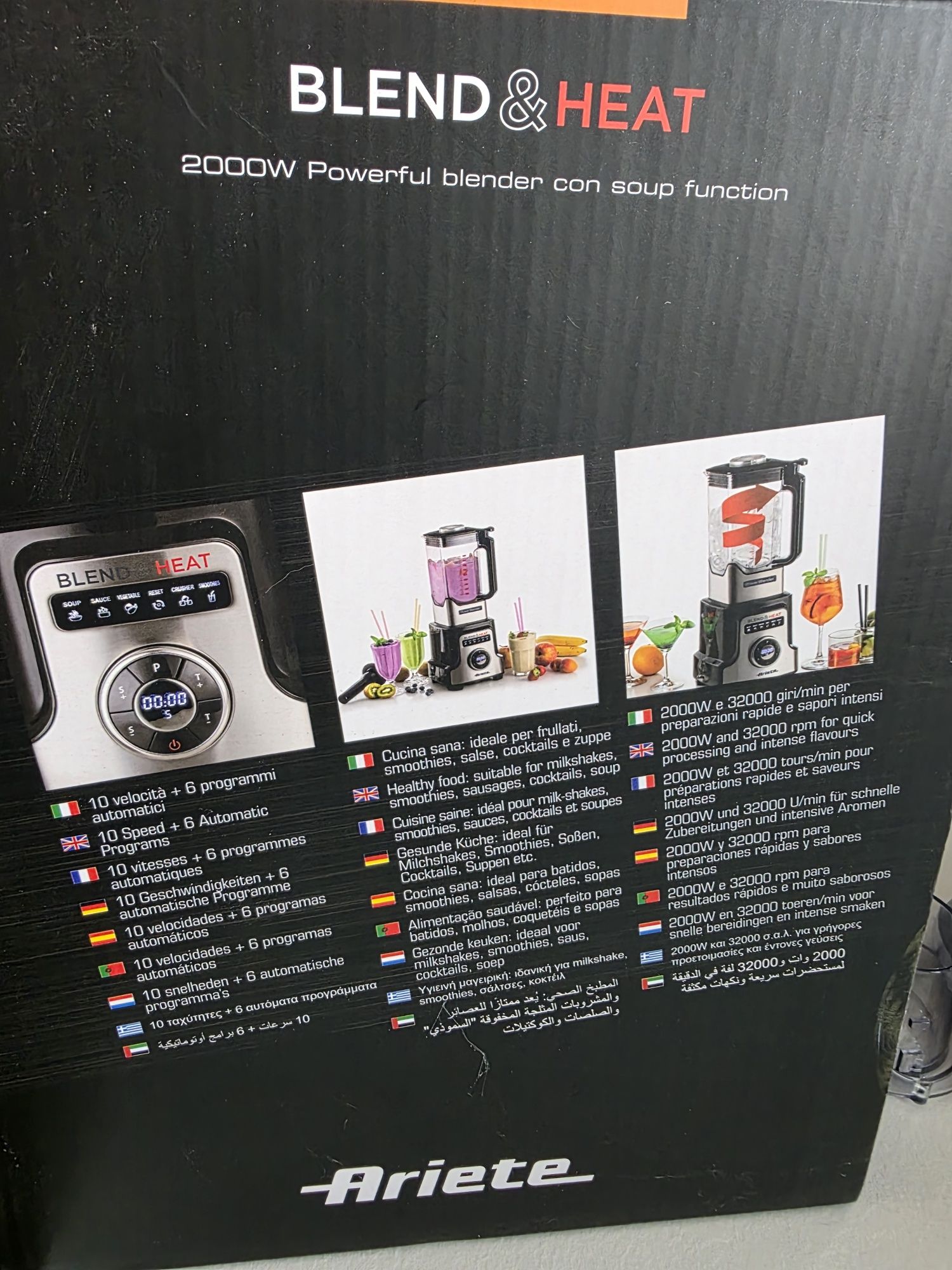 Blender Kielichowy Ariete 578, 2000w
