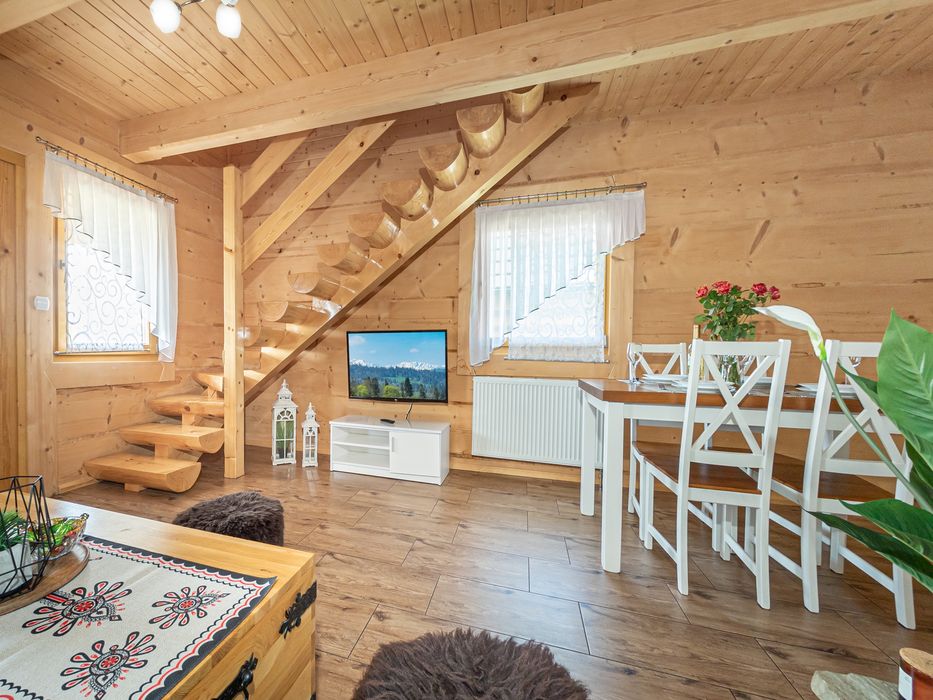 Domek z jacuzzi, sauna i z kominkiem noclegi Zakopane / okolice