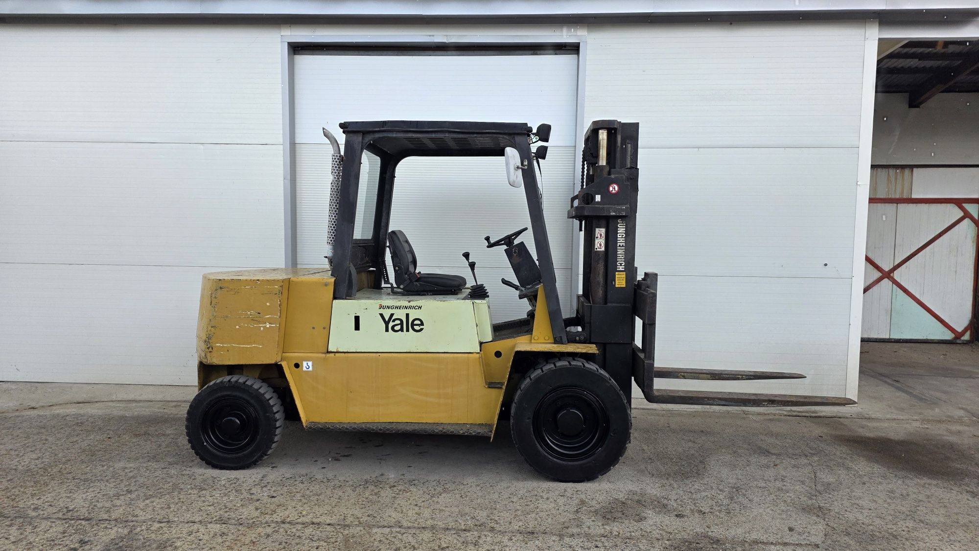 Wózek widłowy Jungheinrich Yale DFG 50/600 5 ton widlak diesel