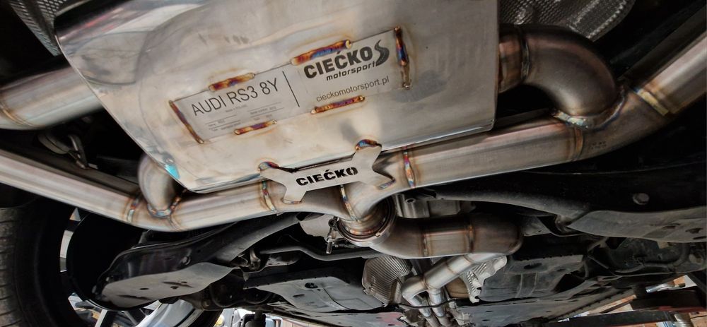 Układ wydechowy AUDI RS3 8Y  sportback catback