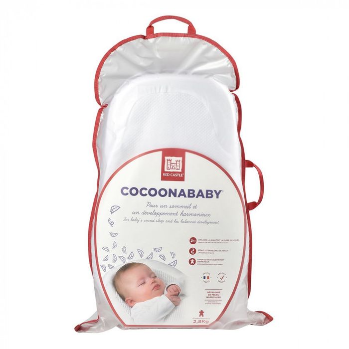 Кокон cocoonababy red castle ергономічний матрасик