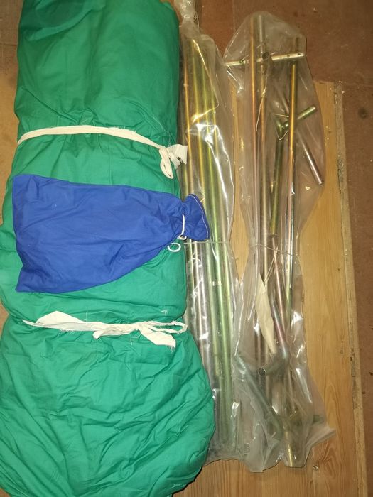 Namiot niemieckiej firmy DWT jak dawniej 2 os. wysoki z tropikiem