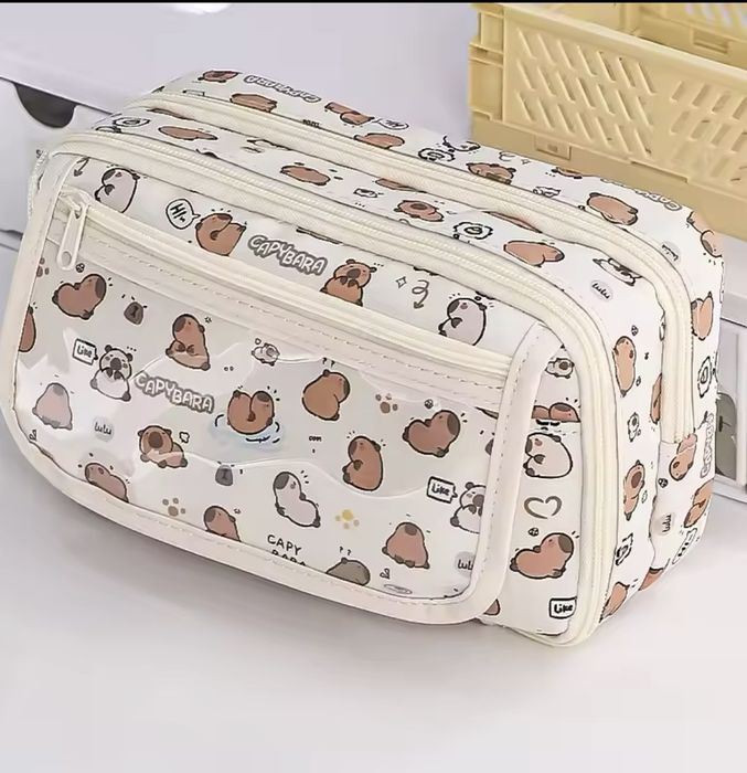 Пенал Капибара Capybara пенал шкільний для хлопчика пенал для дівчаток