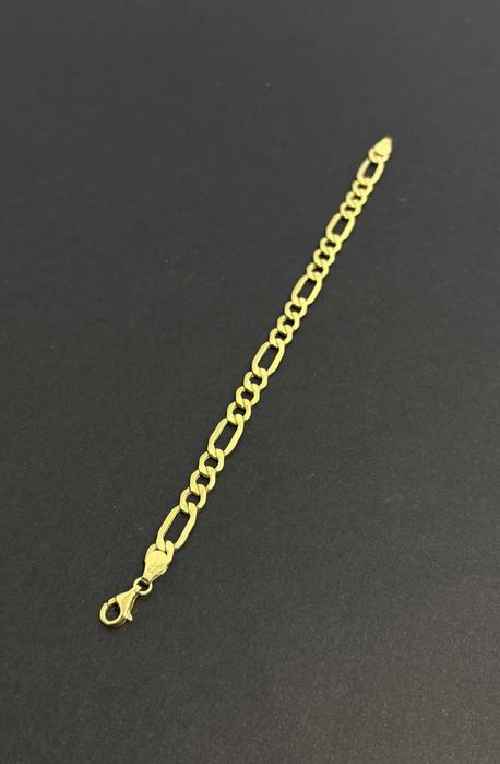 ZŁOTO - Bransoletka Figaro 333/4,22g Dł: 17cm