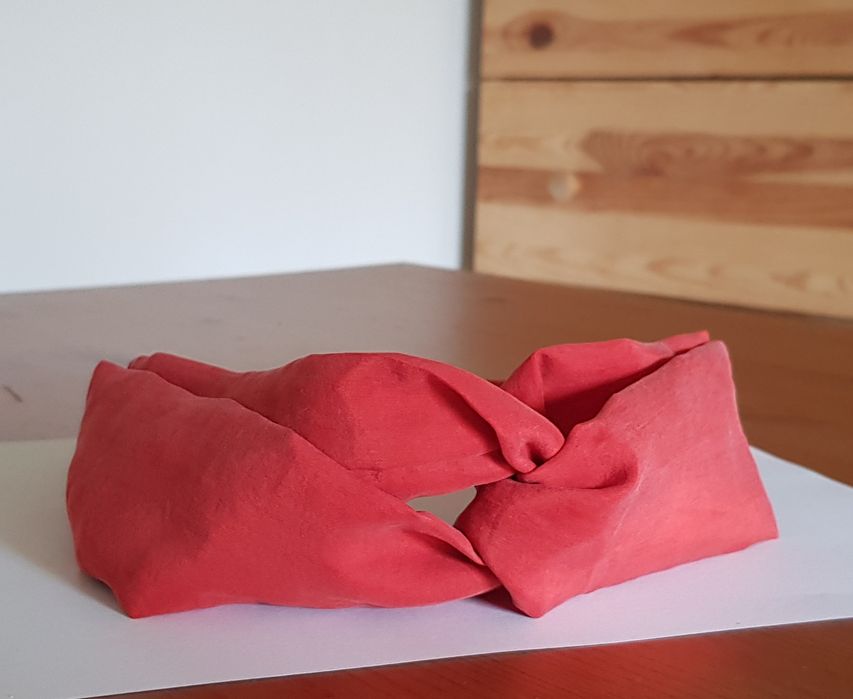 Opaska turban jedwab 100% upcykling