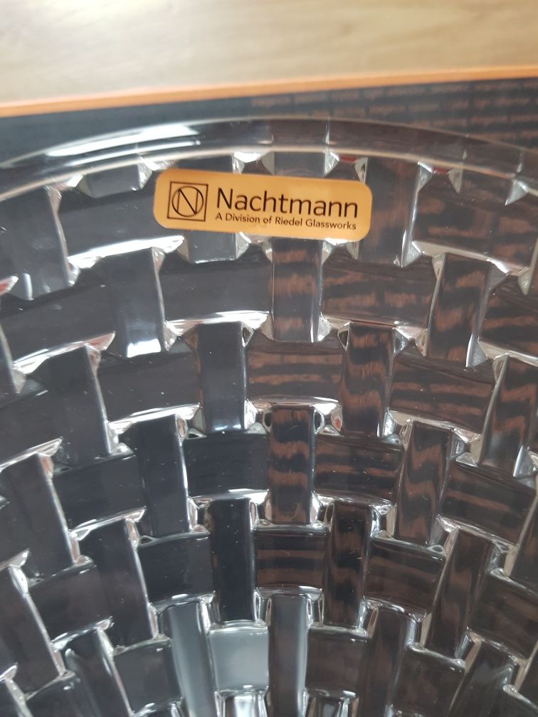 Nachtmann patera ze szkła kryształowego 32 cm,  Bossa Nova