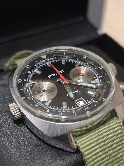 Zegarek Poljot 3133 Chronograf Ocean Okean Sturmanskie