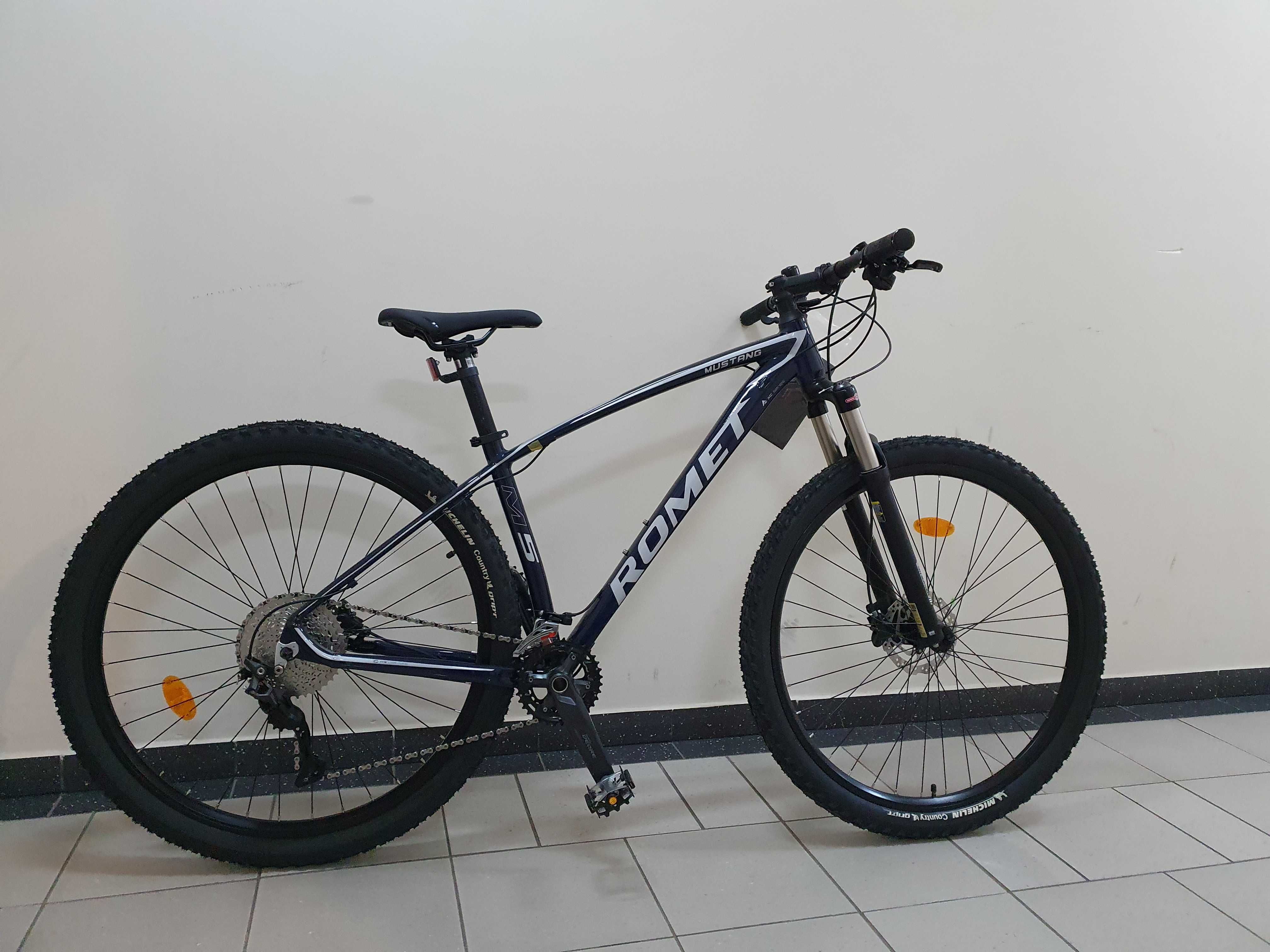 Rower MTB Romet MUSTANG M5 niebieski rama 17"