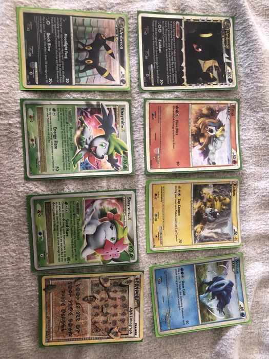 Varias Cartas pokemon