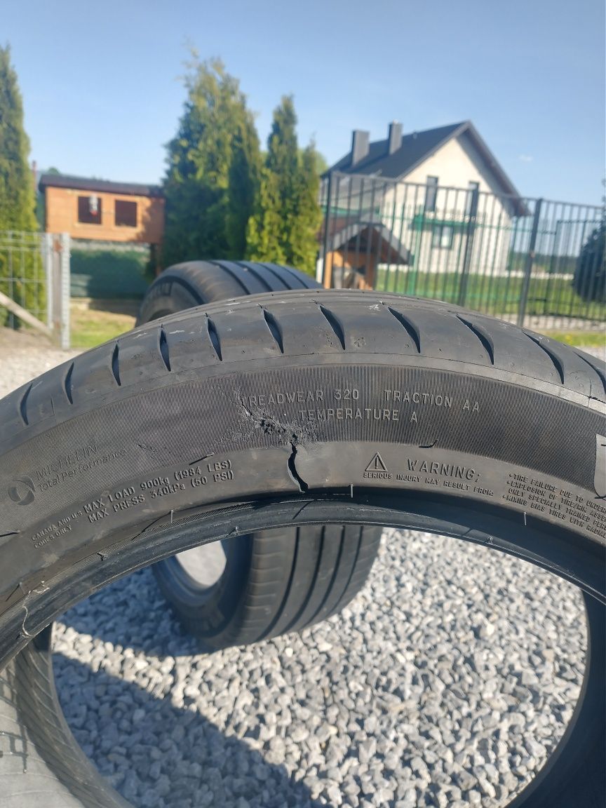 Opony Michelin 255x45xZR19 rok 2019