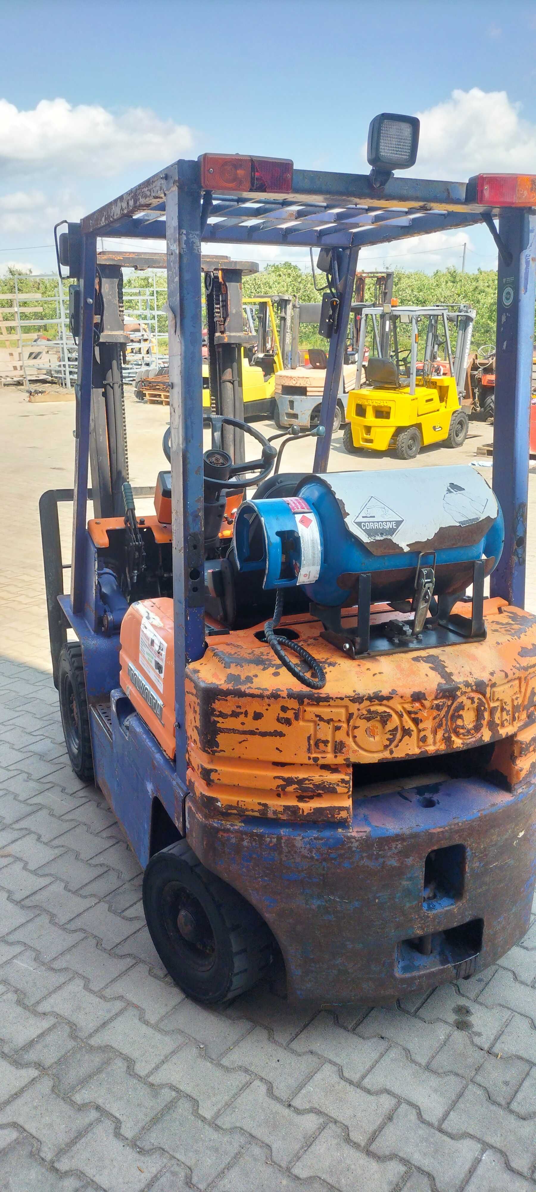 wózek widłowy TOYOTA 5FG15, LPG