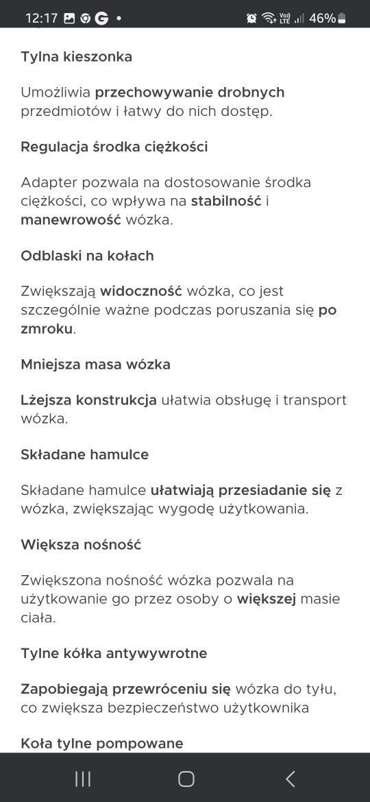 Wózek inwalidzki Vitea care premium Cameleon
