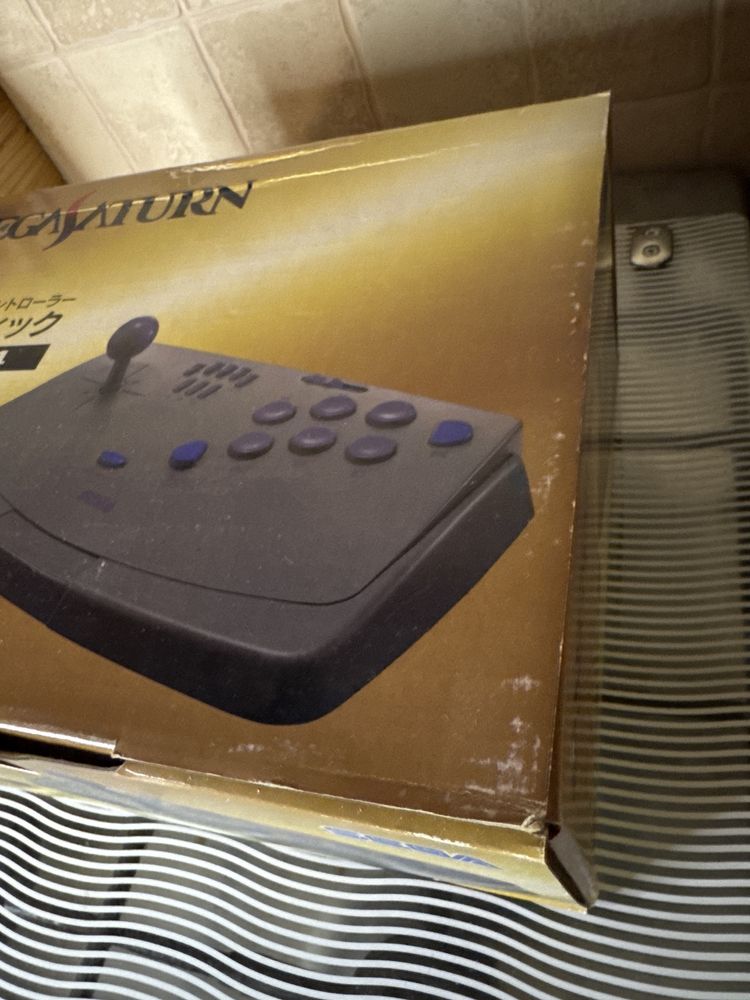 Fighting Stick do konsoli Sega Saturn HSS-0104 Kontroler Pad Joystick