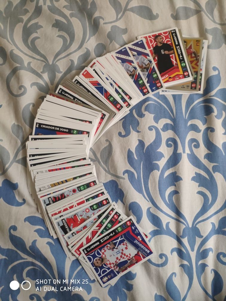 Cartas topps euro 2024 coleção LIDL