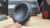 Płaski tylko 17cm subwoofer Phoenix Gold bass case 8" BR 200w Rms
