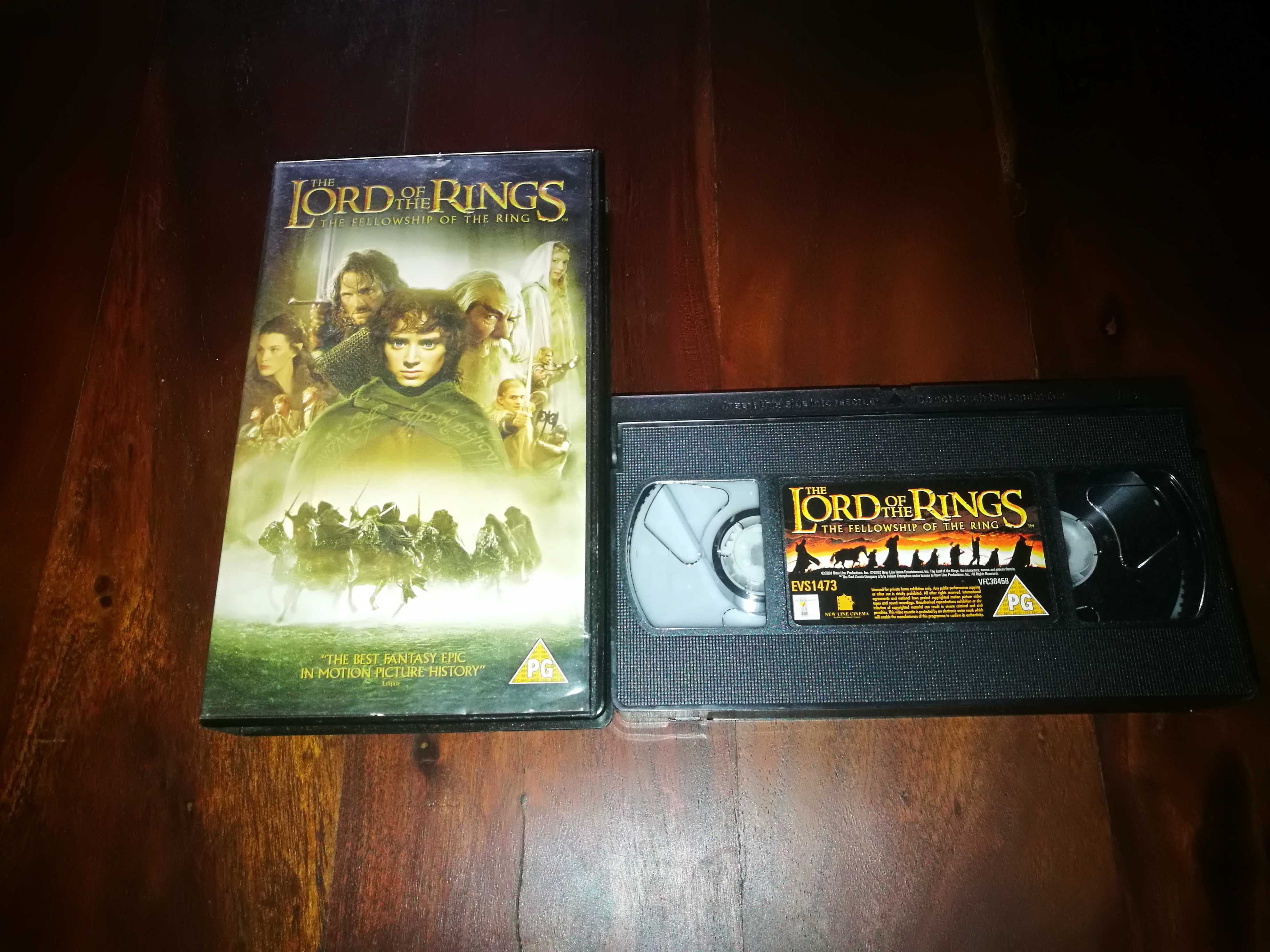 The Lords Of The Rings - The Fellowship Of The Ring (CASSETE VHS 2002)