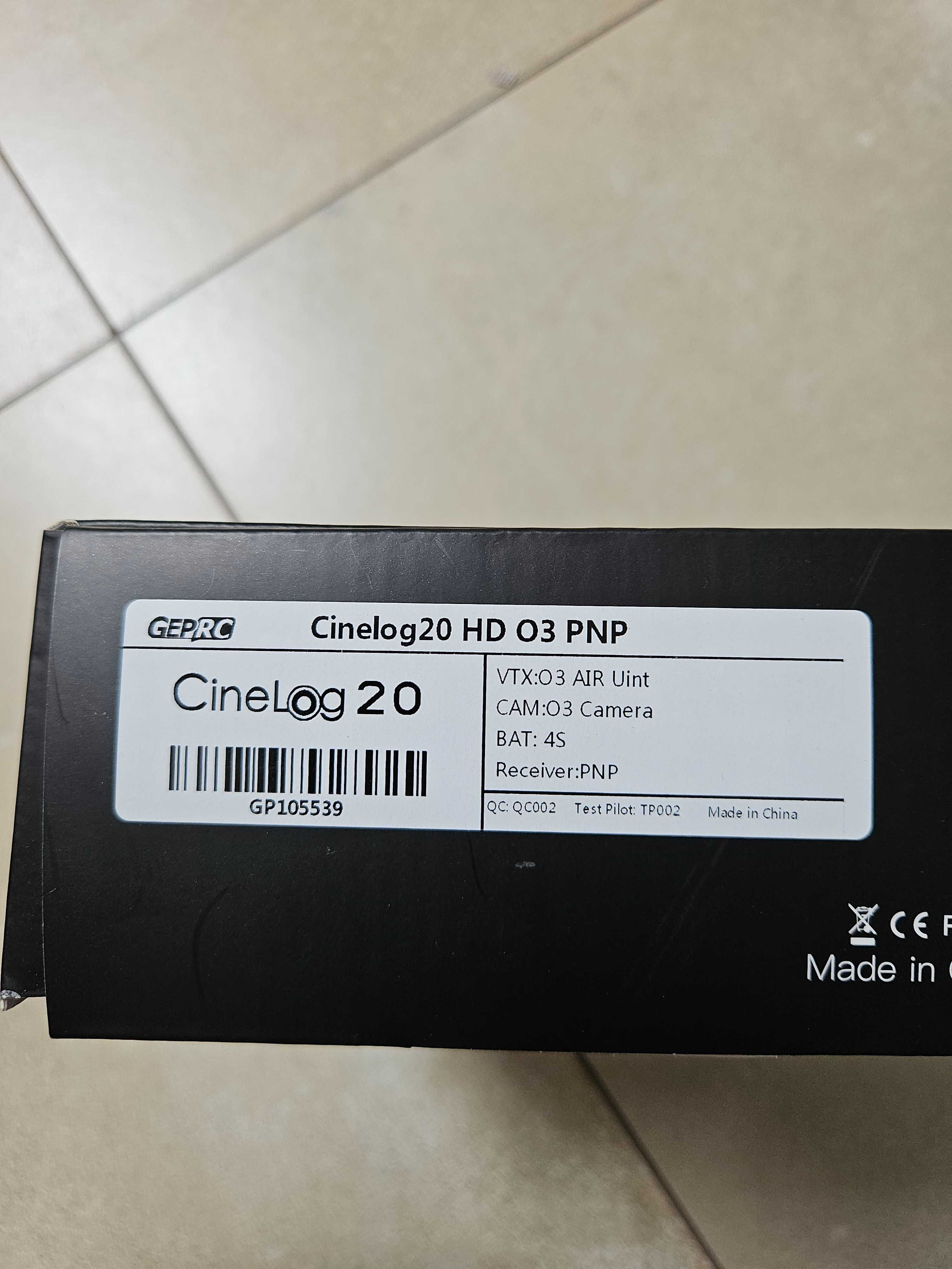 Geprc cinelog20 HD O3 PNP DJI dron fpv