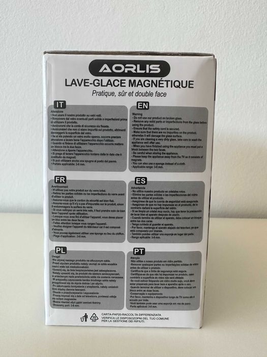 Limpa Vidros Magnético