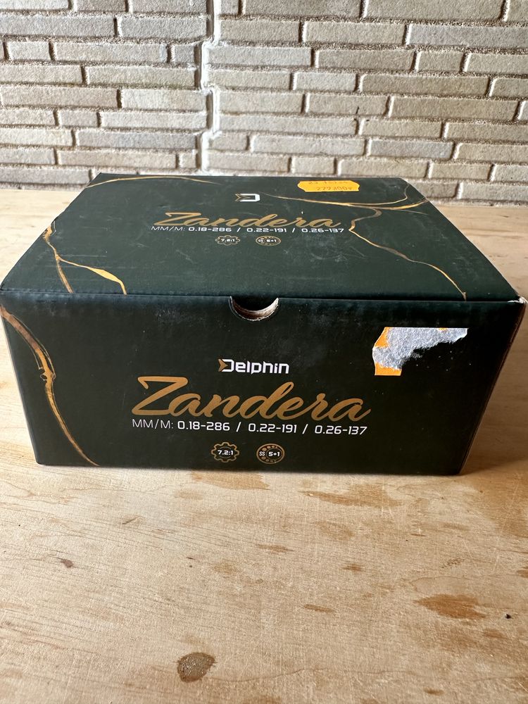 Kolowrotek castingowy/multipllikator Delphin Zandera jak nowy