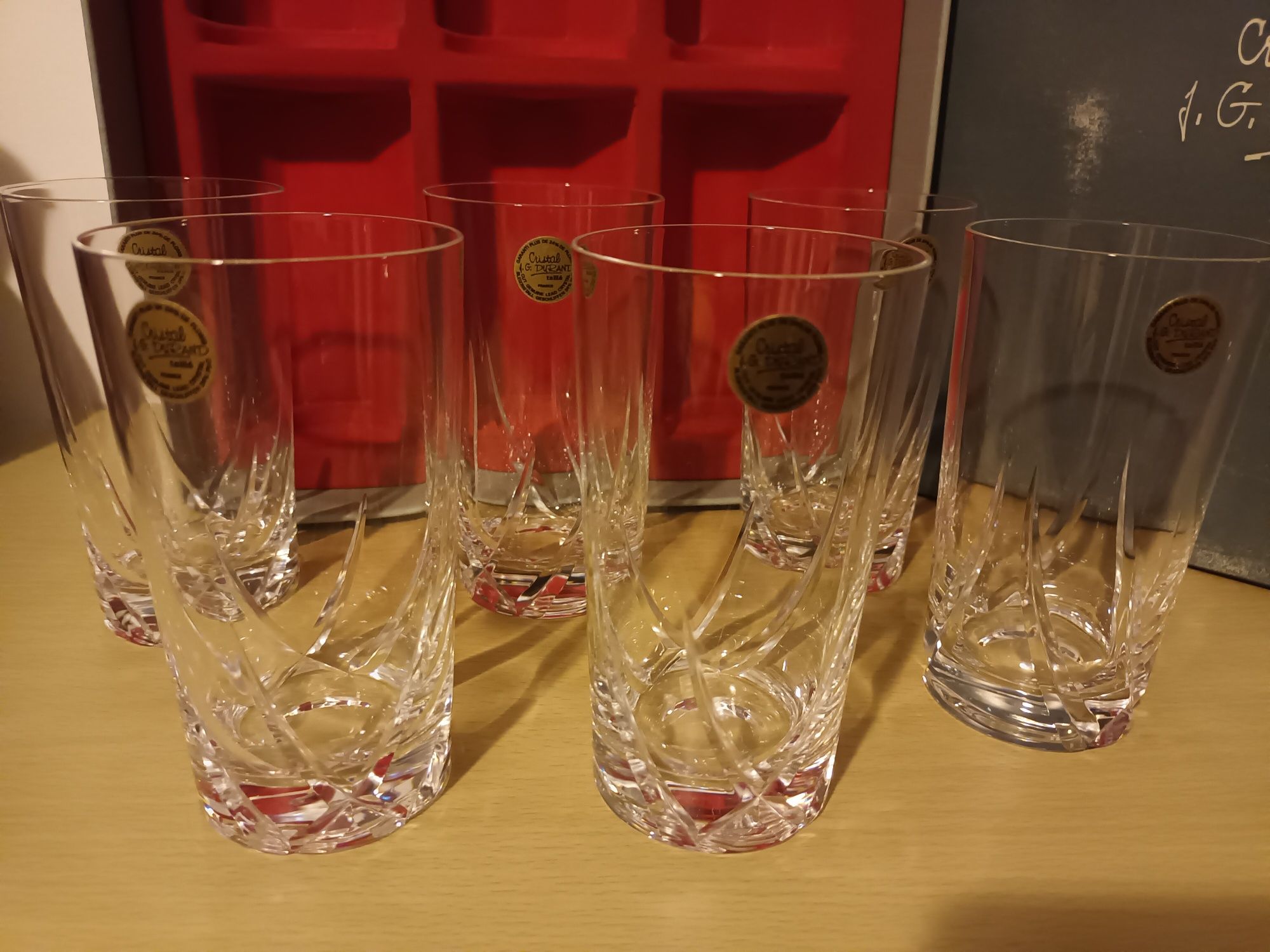 Serviço Copos Cristal J.G.Durand (6 Água)