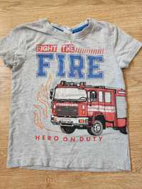 Koszulka wóz strażacki rozmiar 98
