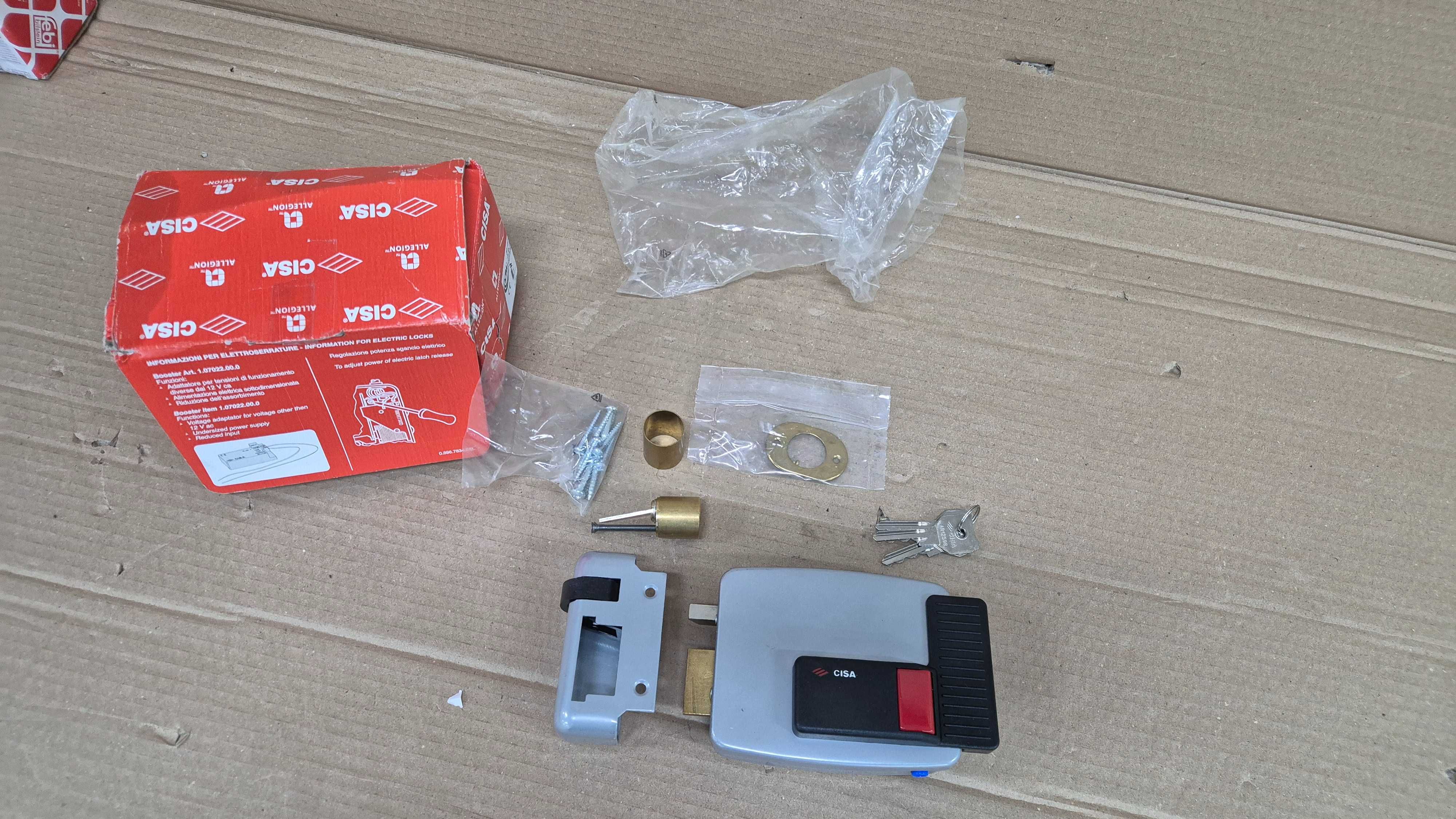 Zamek elektryczny do drzwi 12V Cisa