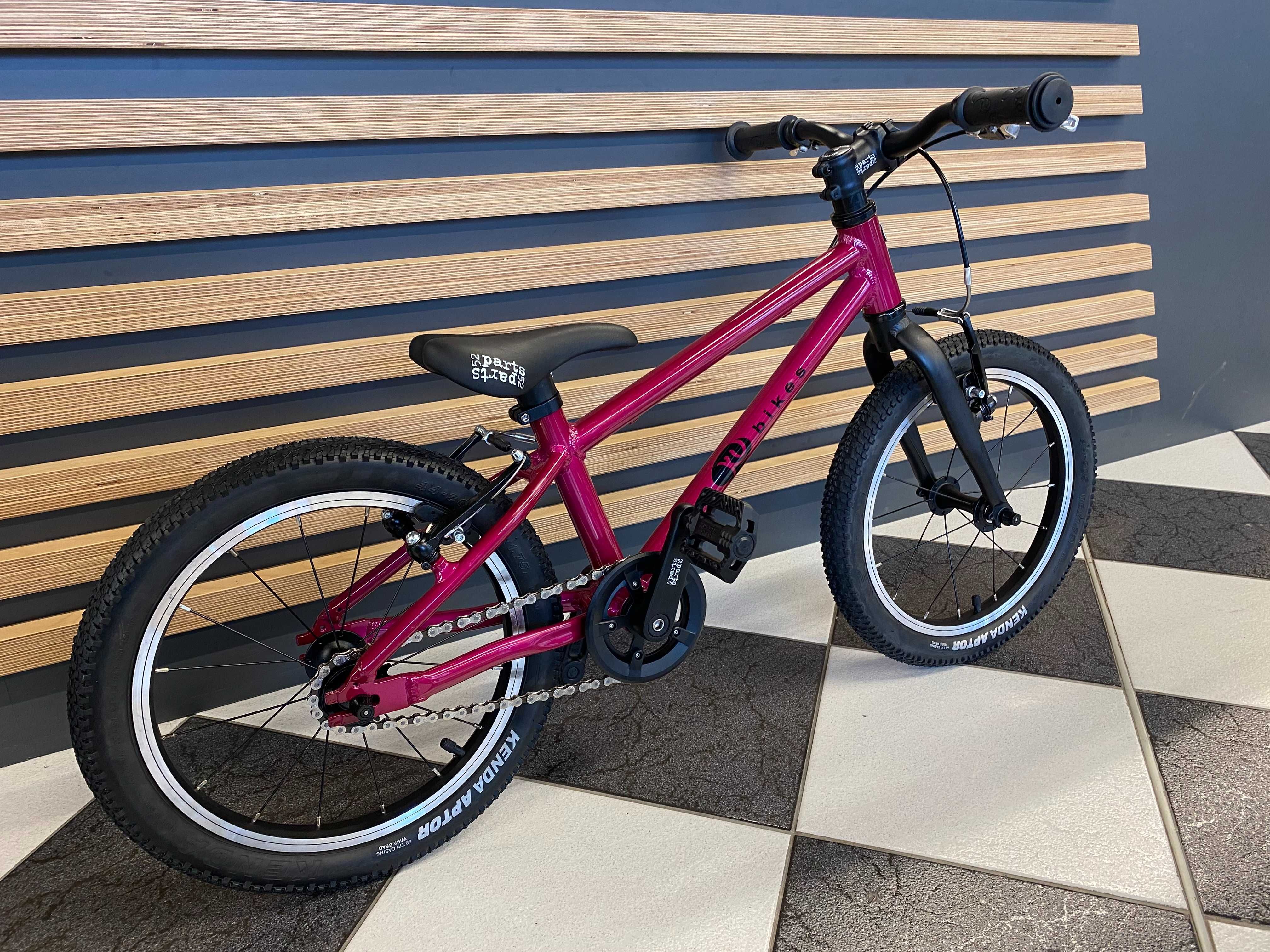 Rower dziecięcy KUBIKES 16L Pink różowy 16 cali KRAKÓW