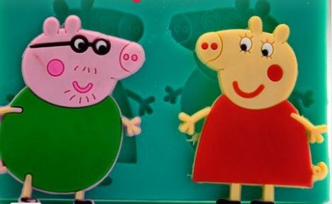 Formy silikonowe ,peppa