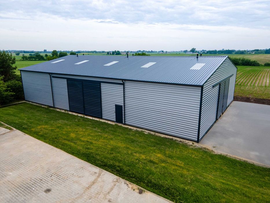 Hala Blaszana 20x30x5,2m Rolna Magazynowa Magazyn Stalowa 600m2