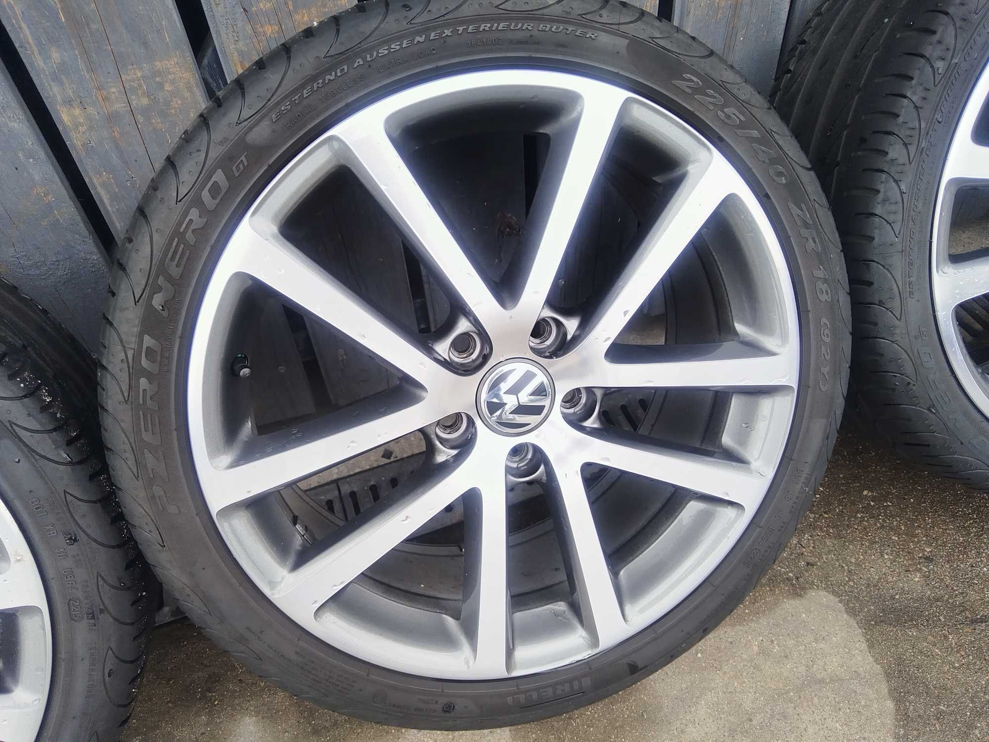 Koła LETNIE,ALUFELGI 18'' 5x112 ORYGINAŁ VW Golf V,VI,VII,Touran,Caddy