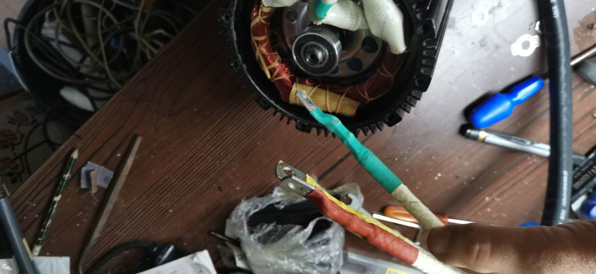 Електрон двигун Qsmotor Q72v3000w221208 0004 під відновлення в наявнос