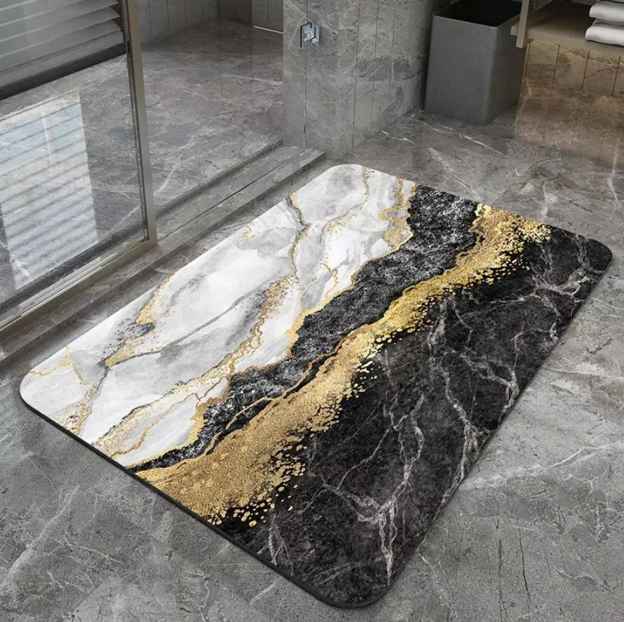 mata łazienkowa antypoślizgowa szybkoschnąca dywanik pod wannę 50x80cm