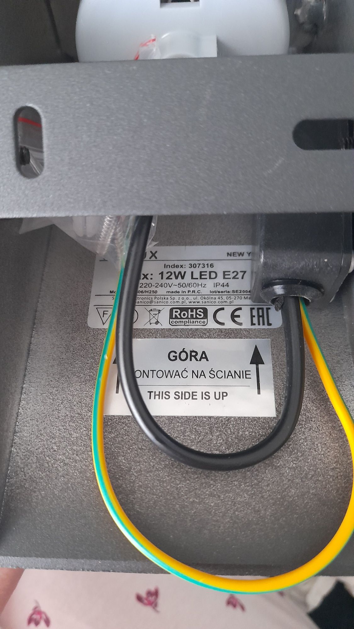 Lampy Polux New York zewnętrzne 2 sztuki