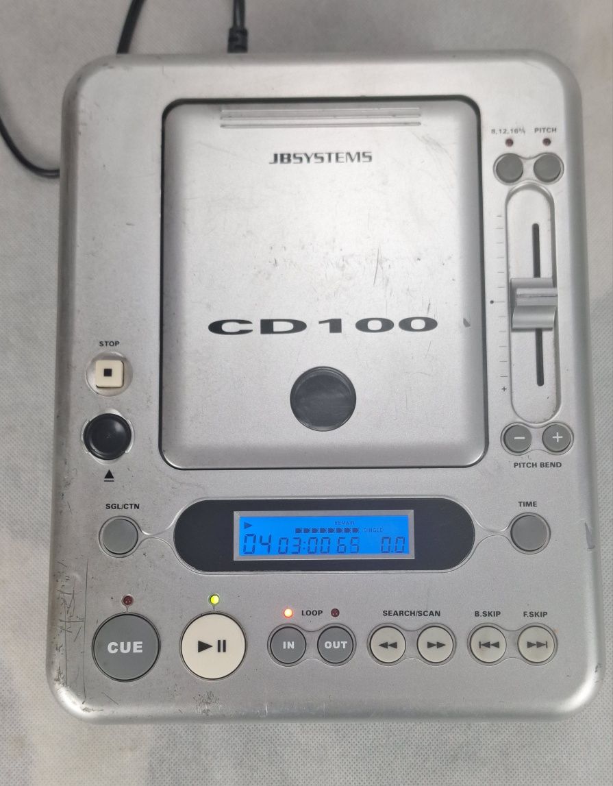 Djski odtwarzacz CD JBSYSTEM CD 100