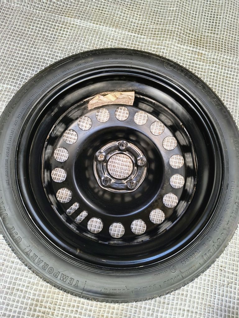 Koło dojazdowe dojazdówka zapas Opel 115/70R16 16 cali 5x100 Astra H