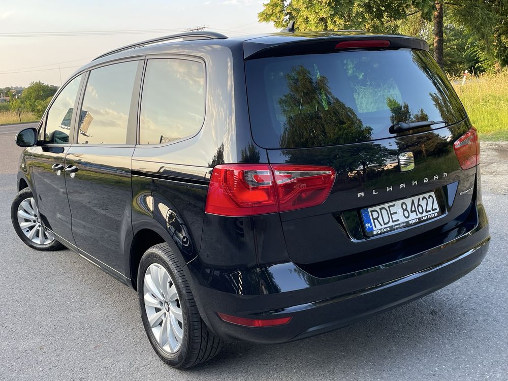Seat Alhambra 1.4 TSI 150 KM 7 Osób Bezwypdkowy Zadbany Bixenon Niemcy