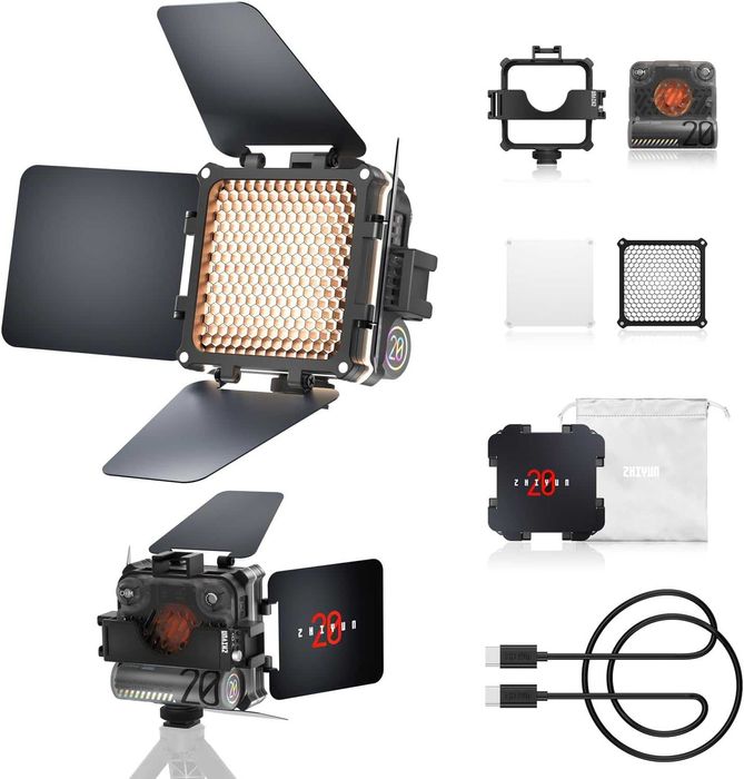 Zhiyun Fiveray M20 Fill Light Combo | SELADO | 3 ANOS DE GARANTIA