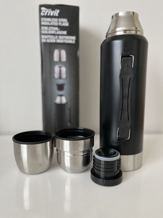 Термос crivit 1 л з нержавіючої сталі