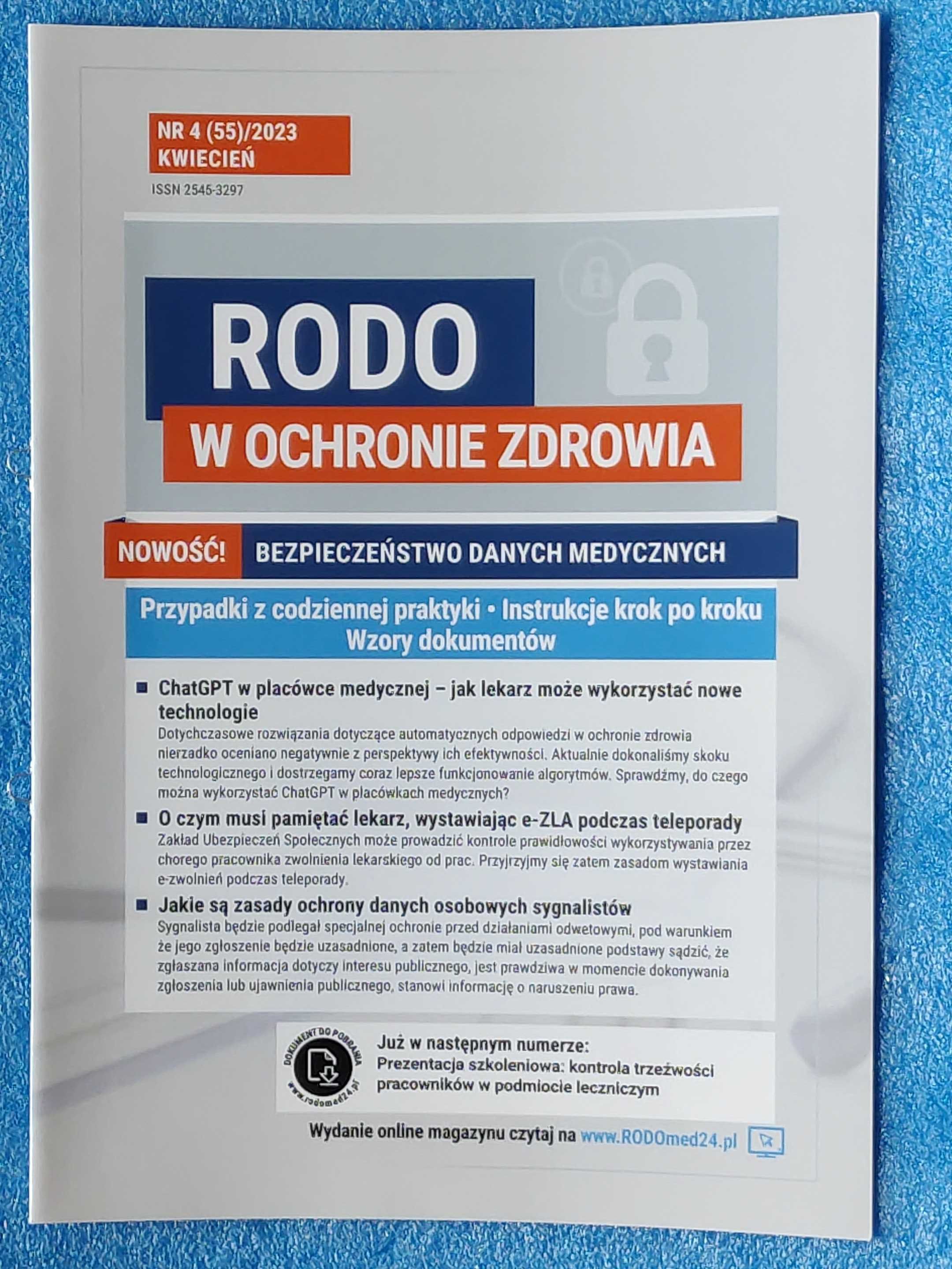 RODO w Ochronie Zdrowia 2022, 2023