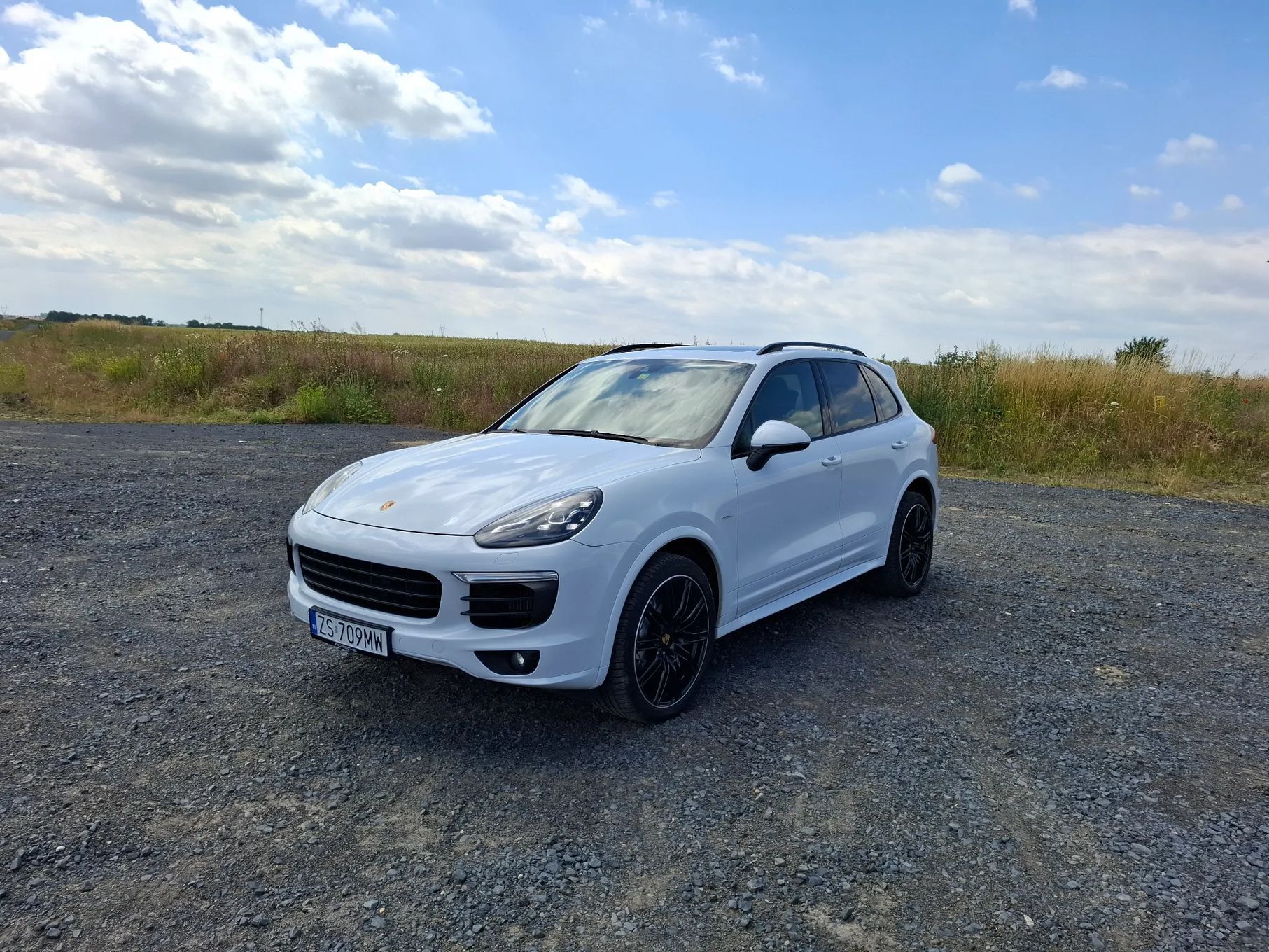 Porsche Cayenne Porsche Cayenne 4.2 Diesel 380 KM | Bezwypadkowy | Panoramiczny dach |