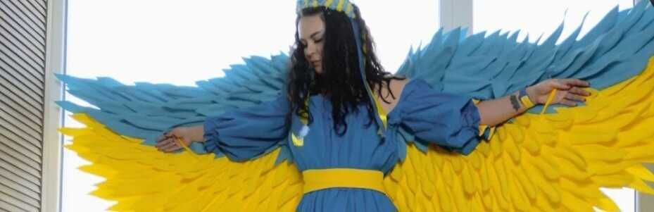 Крылья Ангела Патриотические - Украинские в наличии и на заказ