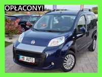Fiat Qubo PIĘKNY***KLIMA pełna elektr. czujniki relingi bluetooth nowy rozrząd