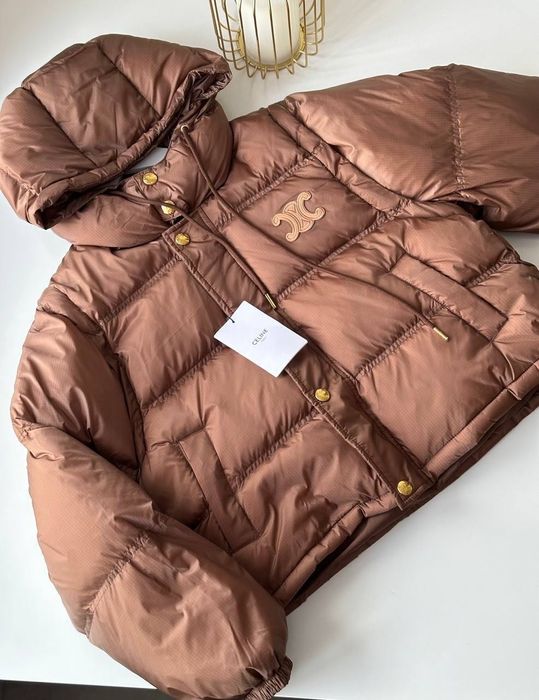 Kurtka puchowa Celine ! Trzy kolory 2w1 kamizelka XS S M L