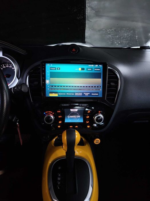 Магнітола Nissan Juke ,CarPlay, Q-Led екран ,слот під SIM