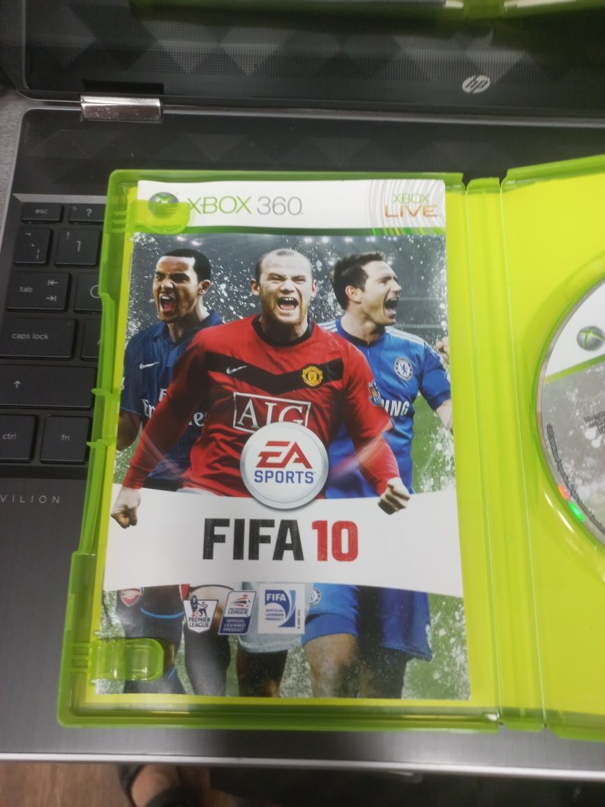 Диск для Х-Box 360 FIFA10.