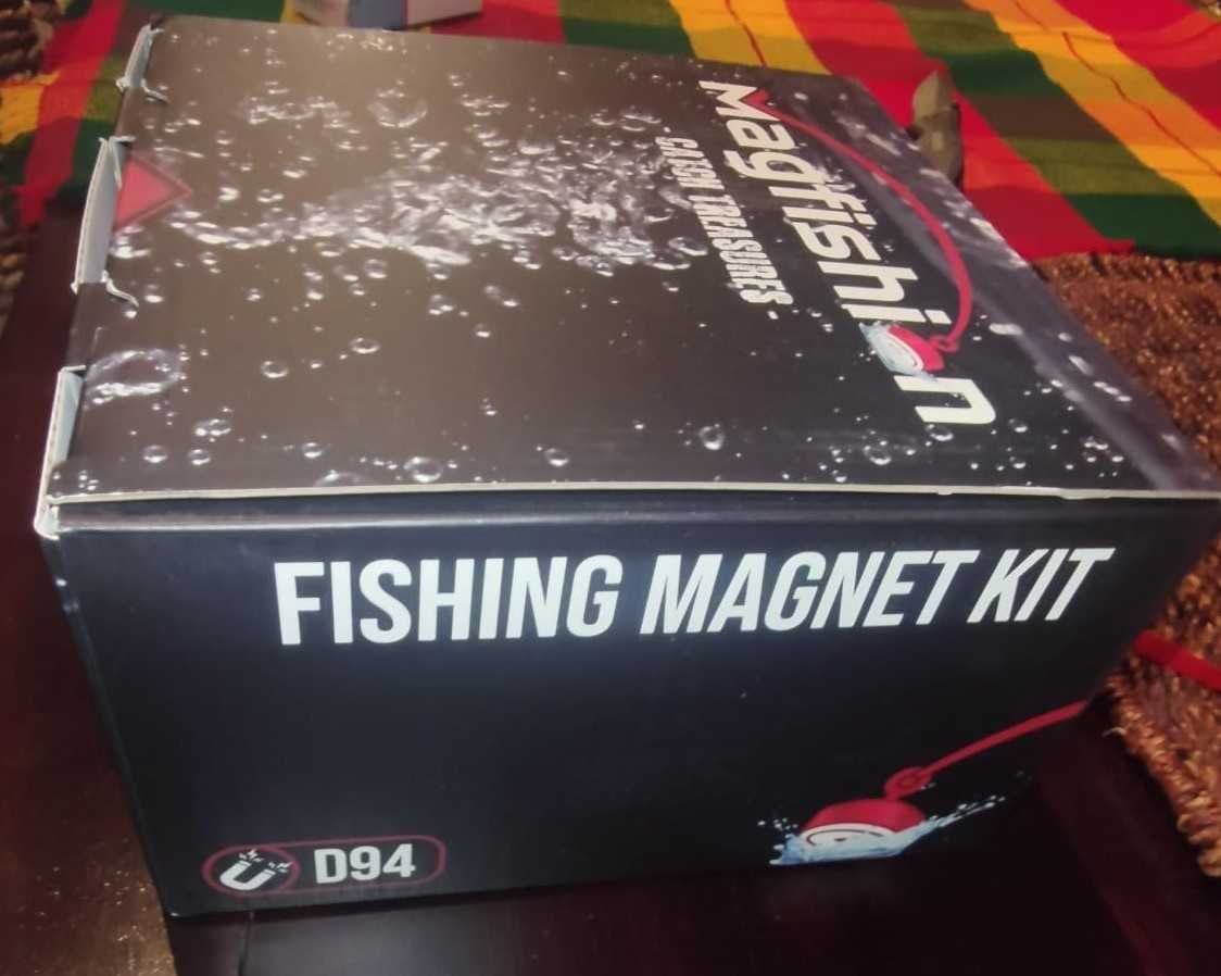 Iman Neodímio N52, 700Kg + Corda 20MT Pesca Magnética